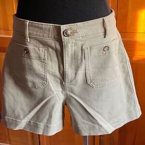 LOFT Women's Beige Cargo Shorts